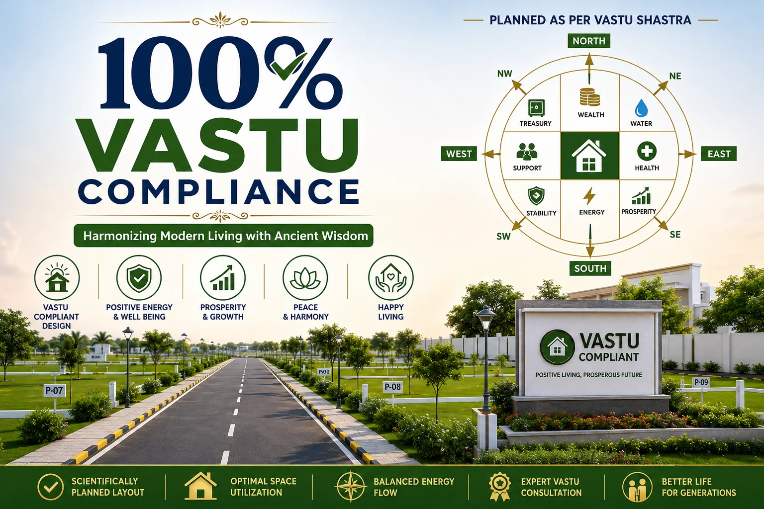 100% Vastu Planning